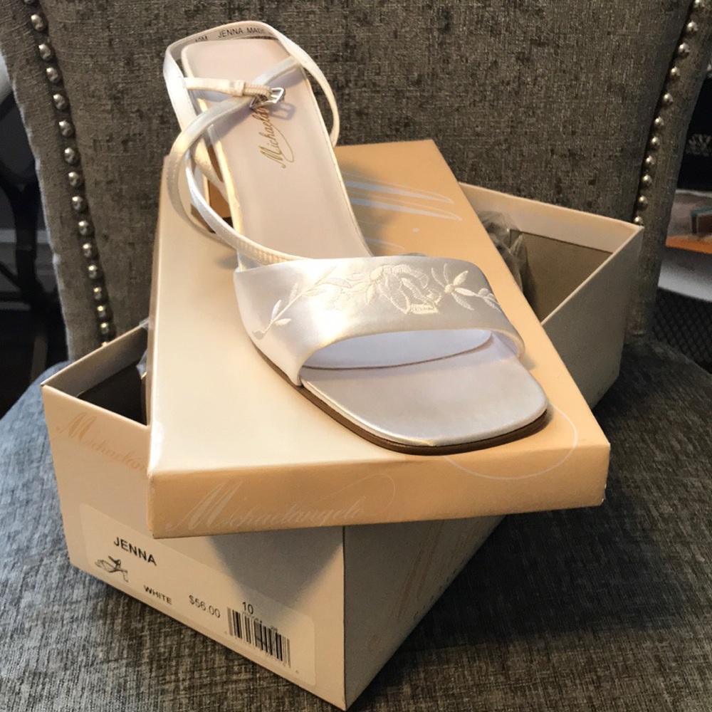 Michelangelo “Jenna” wedding shoes